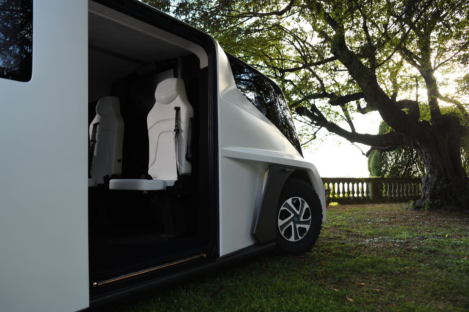 Inside the ETIOCA prototype: the passenger cabin
